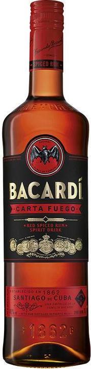 Produktbild Bacardi Carta Fuego (1 x 70 cl)