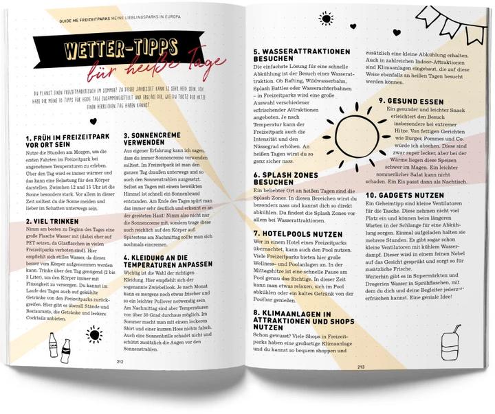 Produktbild GuideMe Travel Book Die 30 besten Freizeitparks Europas – Reiseführer (Deutsch, Stefan Andter, 2022)