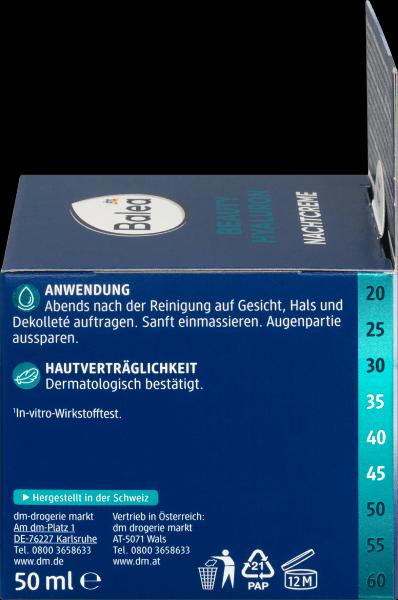 Immagine prodotto dm Balea Bellezza Hyaluron Crema Notte (50 ml, Crema notte)
