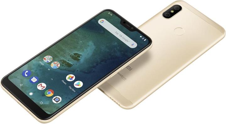 Xiaomi Mi A2 (32 GB, Gold, Rose, 5.99", Dual SIM, 12 Mpx, 4G)