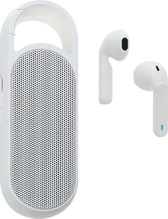 Image du produit 4smarts Ecouteurs intra-auriculaires Eara Twin Blanc (pas de réduction du bruit, 3 h, Sans fil)