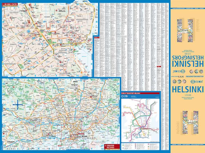 Produktbild Map Stadtplan Helsinki