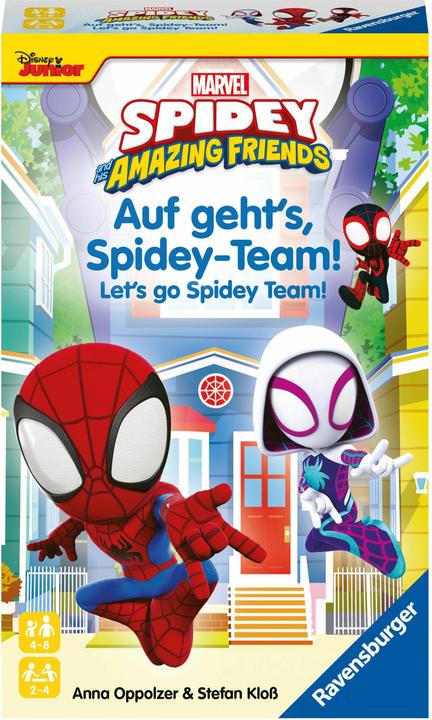 Actual product image Ravensburger Spidey and his Amazing Friends - Let's go, Spidey team! - 22594 - Bring along game for (Multilingual)