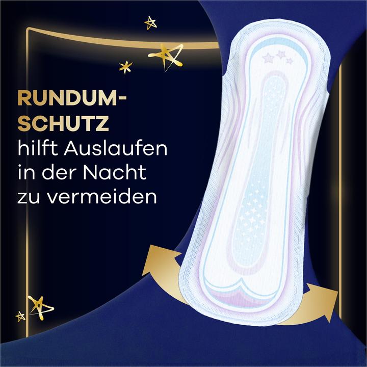Produktbild Always Ultra Binde Secure Night Extra mit Flügeln (8 x, Damenbinden)