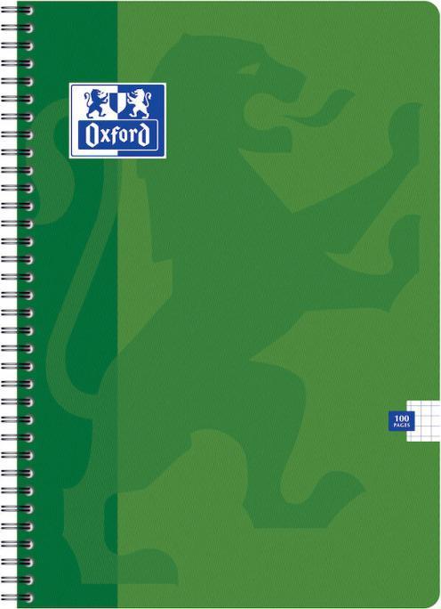 Produktbild Oxford Spiralbuch, DIN A4, kariert, 50 Blatt (A4, Kariert)