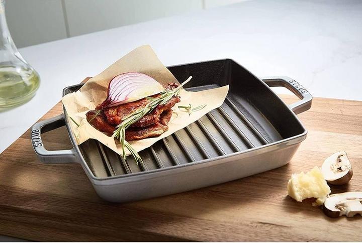 Produktbild Staub Grillpfanne mit 2 Griffen (Grillpfanne, Gusseisen)