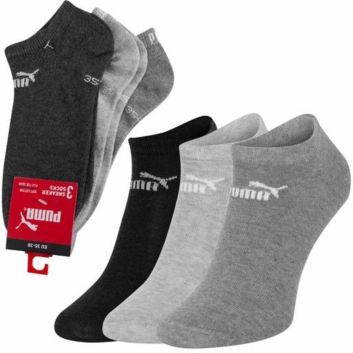 Puma Elements Unisex Plain Snea Socken (35 - 38)
