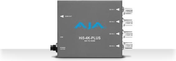 Productafbeelding AJA Hi5-4K-Plus 3G-SDI naar HDMI video en audio converter