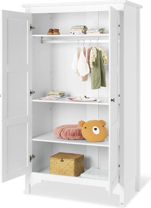 Produktbild Pinolino Kinderzimmer-Set „Chalet” breit, 3-tlg. (Kinderkleiderschrank)