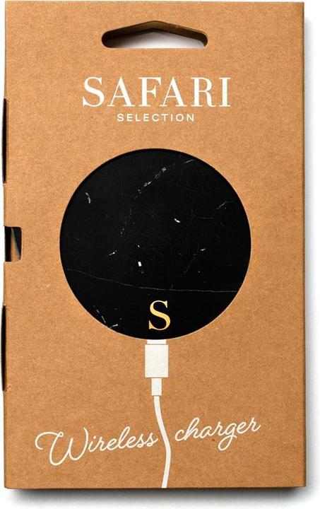 Produktbild Safari Selection Ladestation CIRCLE MARBLE schwarz/klein gemustert (10 W)