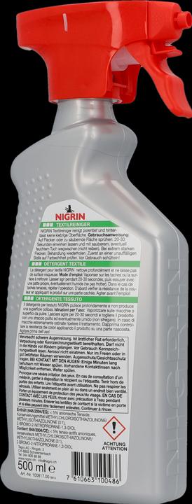 Image du produit Nigrin Nettoyant pour textiles (500 ml)