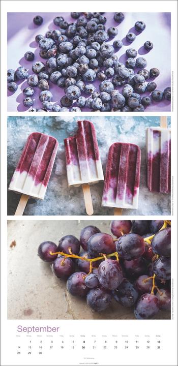 Image du produit Colours of Food Kalender 2026 (33 x 68 cm, Couverture rigide, Allemand)