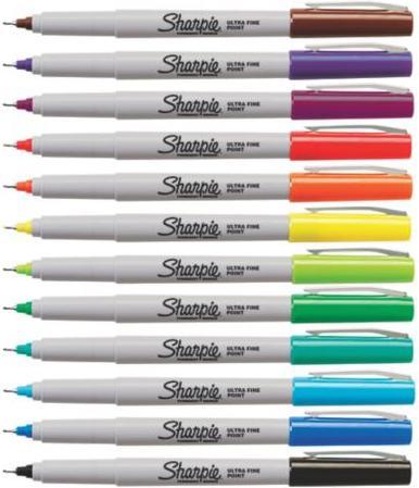 Actual product image Sharpie Permanent Marker Set "Fish (Multicolor, 28 x)