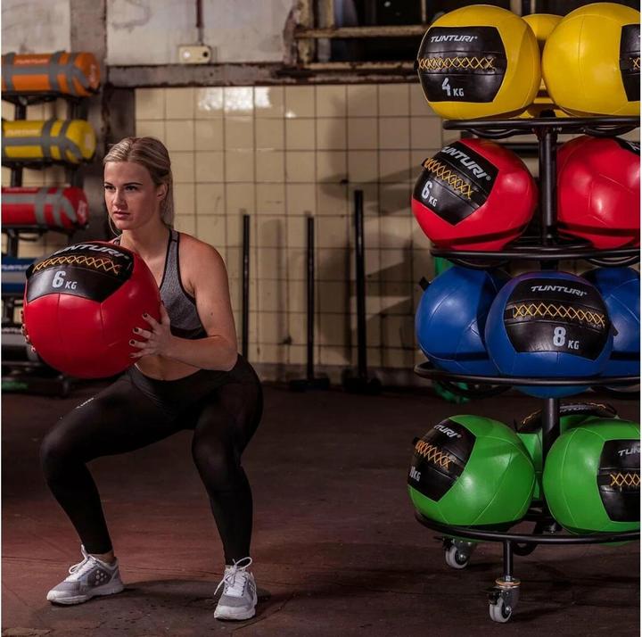 Image du produit Tunturi Wall Balls Cross Training Wandbälle (4 kg, 350 mm)