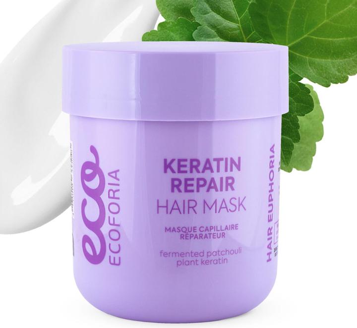 Image du produit Ecoforia Masque capillaire réparateur à la kératine 200ml (200 ml)