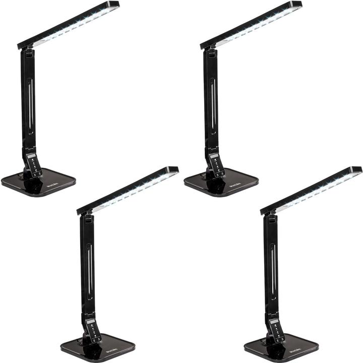 Image du produit tectake lampe de bureau, LED, dimmable, pliable, 14W