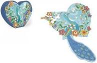 Produktbild Scratch Shape Puzzle Pfau (40 Teile)