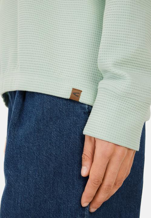 Actual product image Camel Active Langarm Sweatshirt aus reiner Baumwolle (S)