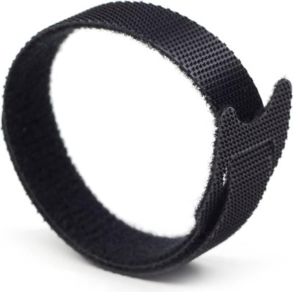 Produktbild Gembird VT-210X12 cable tie Black 100 pc(s) (Klettkabelbinder, 210 mm, 100 Stk.)