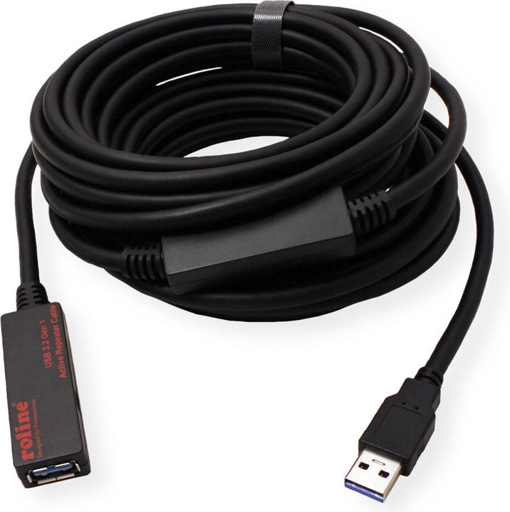 Actual product image Roline USB A – USB A (10 m, USB 3.2 Gen 1)