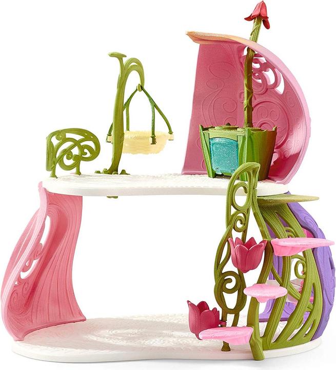 Image du produit Schleich Maison aux fleurs étincelantes avec licornes, lac et écurie