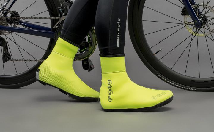 Actual product image GripGrab Arctic Waterproof Hi-Vis Thermal Shoe Covers (L)