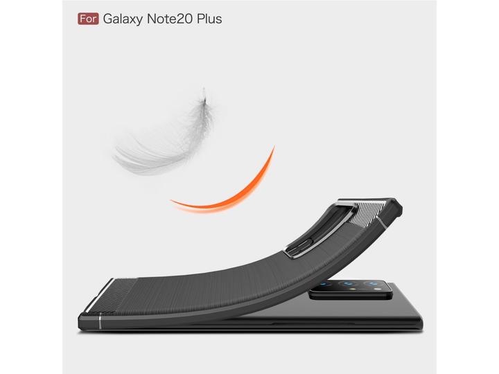Image du produit Screenguard Samsung Galaxy Note20 Ultra Coque carbone brossé souple TPU (Samsung Galaxy Note 20 Ultra)