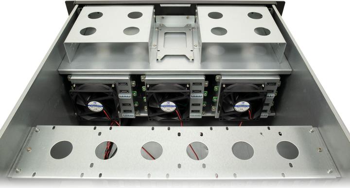 Actual product image Intertech INTER-TECH IPC 5U-5512 Storage 48,26cm 19inch Enclosure for Professional Network Solutions (5 RU, 19 inch rack)