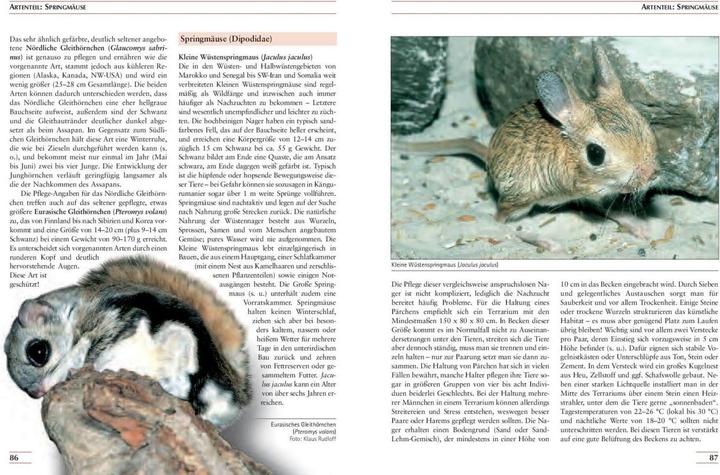 Actual product image Ehrlich:Small mammals in the terrarium