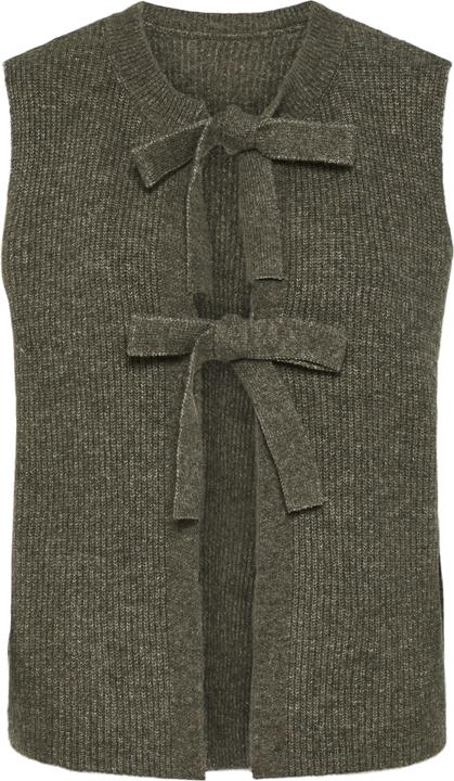 Pieces Pcsilly Sl Rev Tie Vest Knit Noos Bc