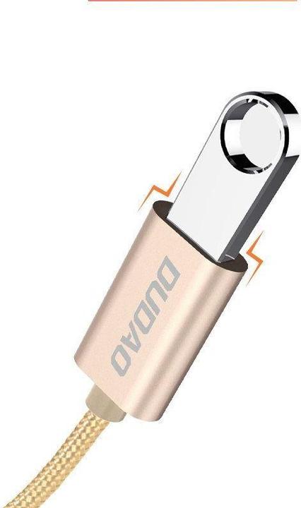 Produktbild Dudao adapter cable OTG USB 2.0 to micro USB gray (L15M) (15 m, USB 2.0)