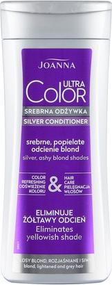 Produktbild Joanna Ultra Color Silver Conditioner Forond Lightened & Grey Hair Conditioner Foronde.eached And (200 ml)