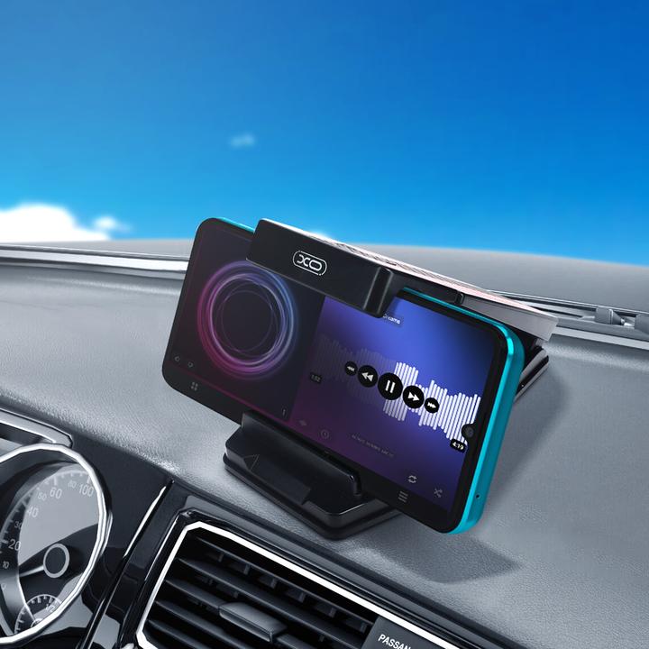 Actual product image xO Car holder, adhesive plate for dashboard