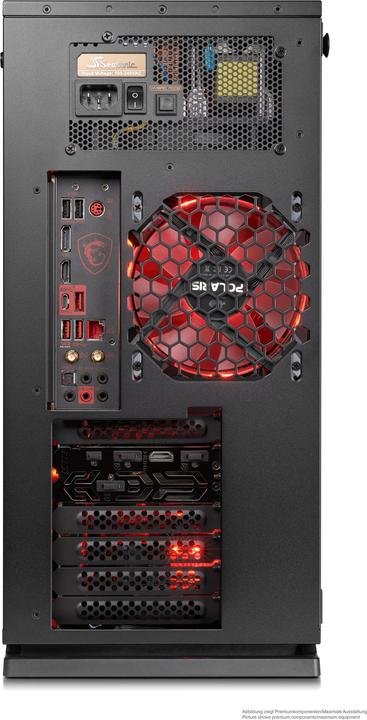 Actual product image Medion Erazer X87024 (Intel Core i7-9700K, 16 GB, 512 GB, GeForce RTX 2080)