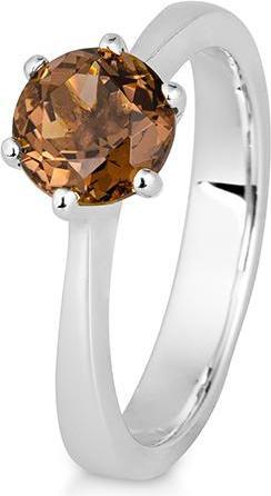 Breuning Ring - E.Rauchquarz (53, 585/14 K Gold)