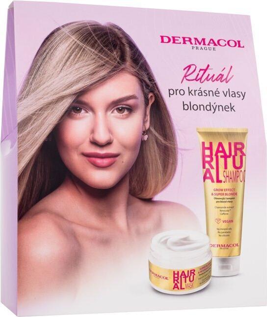 Dermacol Gift set of hair care for blonde hair Hair Ritual Blonde