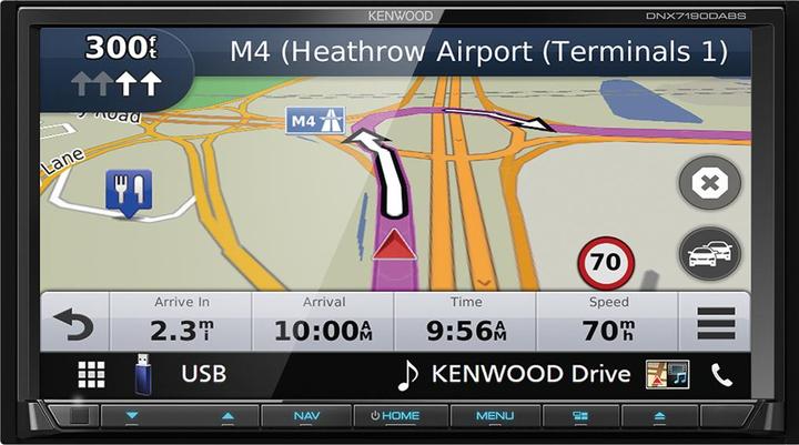Image du produit Kenwood DNX-7190DABS (Apple Carplay, Voiture Android)