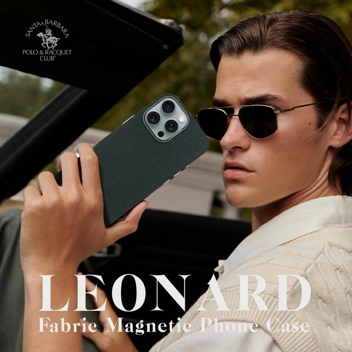 Produktbild RPD Apple iPhone 16 - Santa Barbara Polo Leonard - Premium Backcase Hülle Schwarz mit MagSafe (Apple iPhone 16)