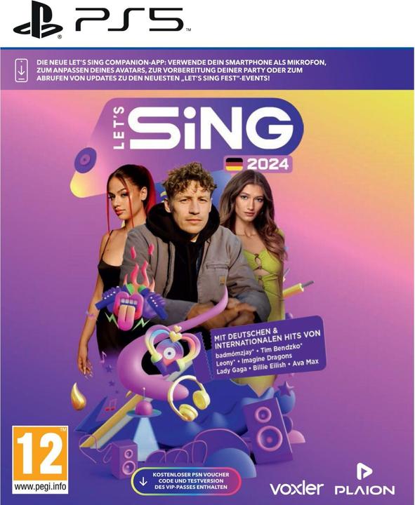Produktbild Ravenscourt Let's Sing 2024 German Version (PS5, DE)