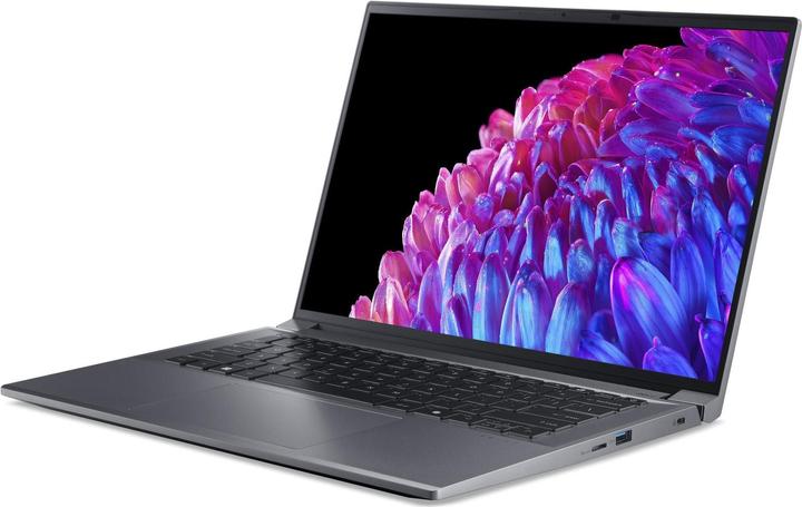 Actual product image Acer Swift X 14 OLED RTX 4060 (14.50", Intel Core Ultra 7 155H, 16 GB, 1000 GB, DE)