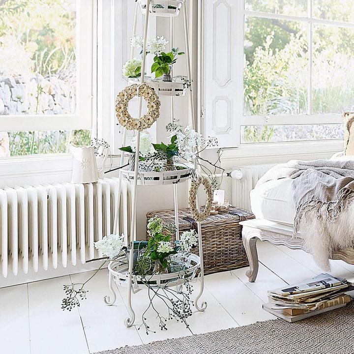 Produktbild Loberon Kranz 2er Set Marie antikweiss