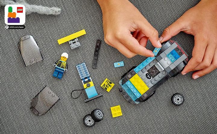 Image du produit LEGO Voiture de sport électrique (60383, LEGO City)
