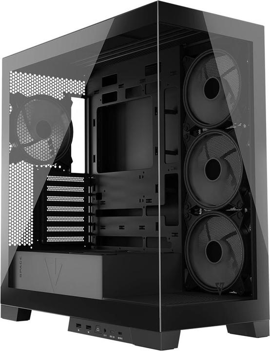 Image du produit Modecom Boîtier informatique Volcano SPACE APEX ARGB MIDI USB 3.0 X 2 CYPE-C (mATX, Mini-ITX)