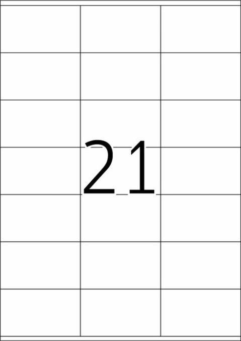 Actual product image HERMA Universal labels A4