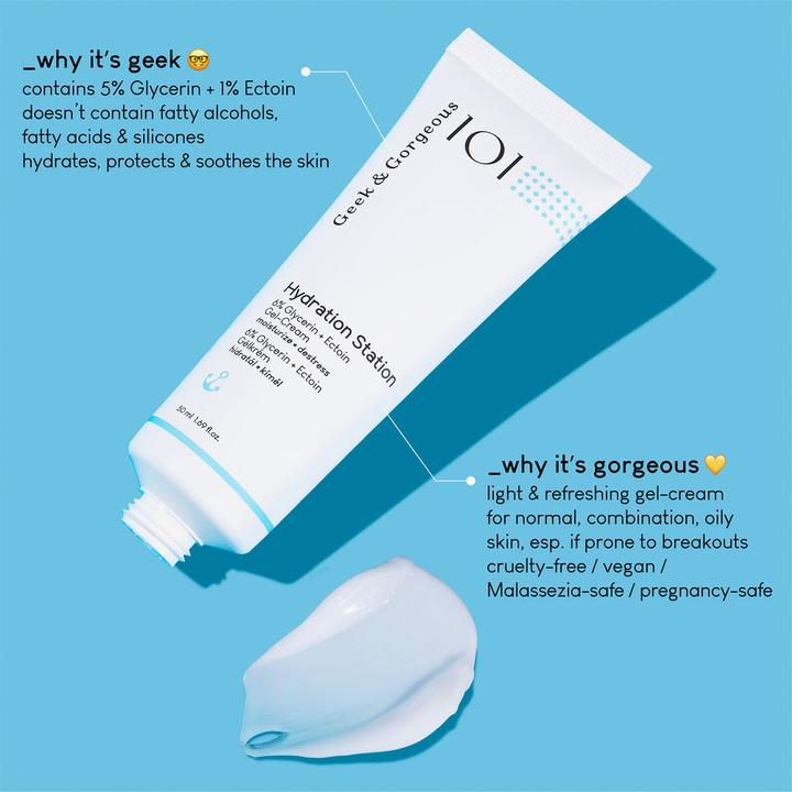 Actual product image Geek & Gorgeous Hydration Station (50 ml, 24h cream)