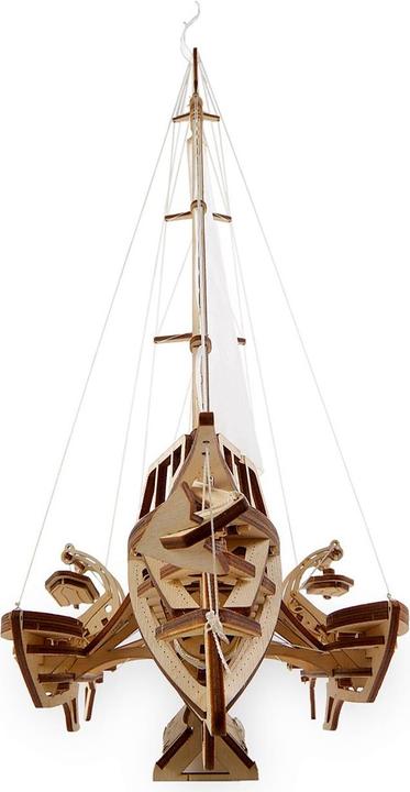 Actual product image Ugears Trimaran Merihobus