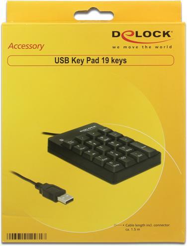 Produktbild Delock 12481 (Nummernblock, Kabelgebunden)