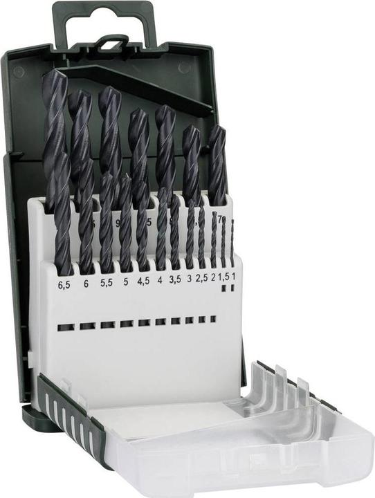 Bosch Professional Zubehör Metallbohrer-Set (8.5 mm, 9 mm, 9.5 mm, 10 mm, 5.5 mm, 6 mm, 6.5 mm, 7 mm, 7.5 mm, 8 mm, 2.5 mm, 3 mm, 3.5 mm, 4 mm, 4.5 mm, 5 mm, 1 mm, 1.5 mm, 2 mm)