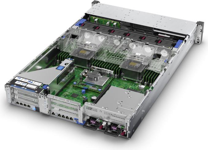 Produktbild HPE E ProLiant DL380 G10 NC, 2nd Gen CPU, 4 Core 2933MT/s, 2 Rank, 562FLR-SFP (Intel Xeon Gold 5222, 32 GB, Rack Server)