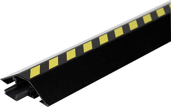Immagine prodotto EHA T-Stück Kabelbrücke B300xT200xH20 mm 1 Kammer H16xB18 mm schwarz (Ponte cavo, 20 cm)